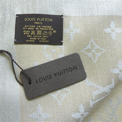 lv scarf tag|louis vuitton scarf on sale.